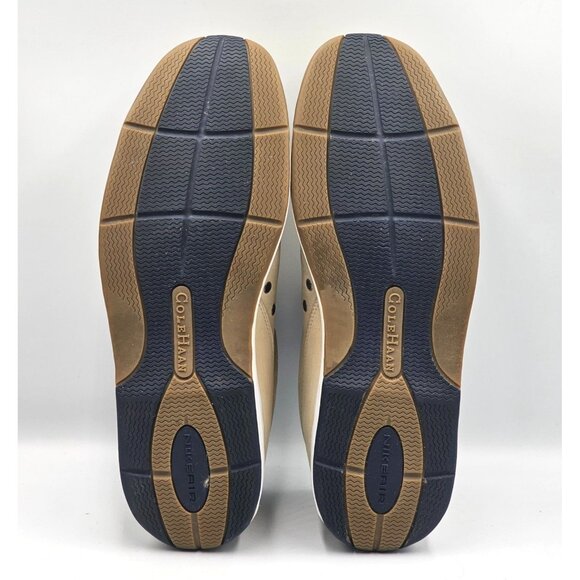 Cole Haan Air Men's Beige Nubuck Moc Toe Casual Slip-On Loafers Size 13 3028 - Picture 4 of 15
